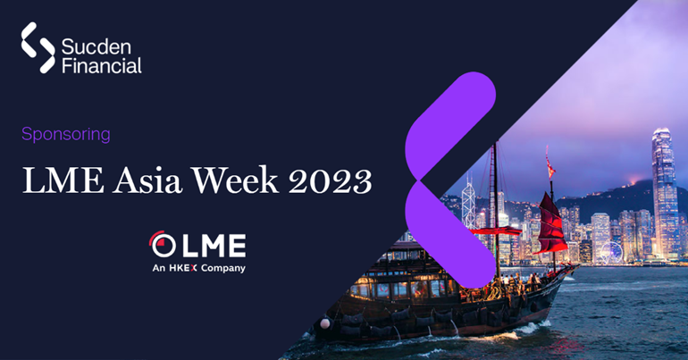 Sucden Financial Sponsors LME Asia Week 2023