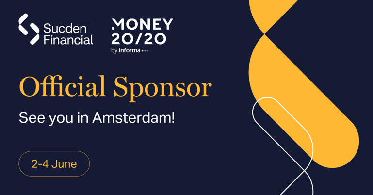 Sucden Financial, Official Sponsor of Money20/20 Europe, 2-4 June 2026