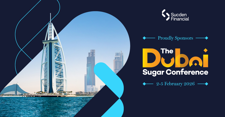 Sucden Financial sponsors The Dubai Sugar Conference 2026