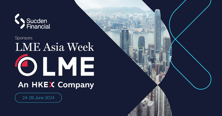 Sucden Financial Sponsors LME Asia Week 2024